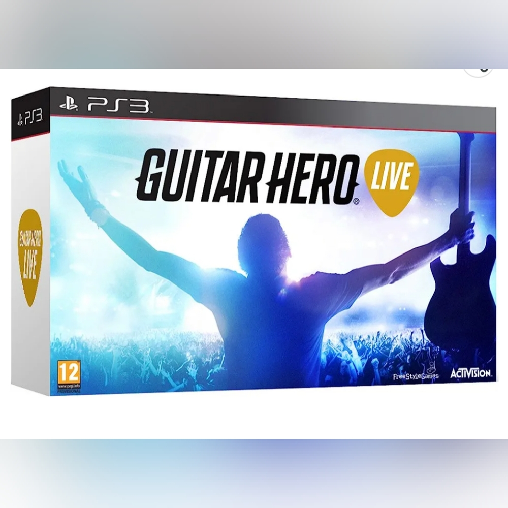 🆕️PS3 Guitar Hero Live Bundle, Activision PS3 NWT